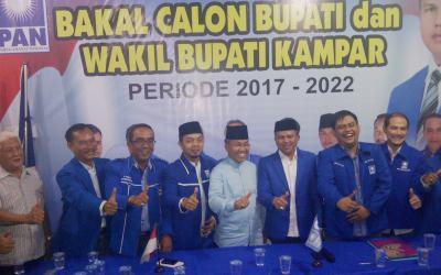 Pilkada Kampar, PAN Rekomendasikan Zulher-Dasril Affandi
