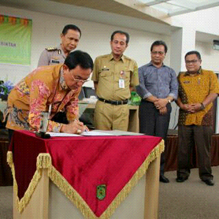 Bupati Hadiri Sosialisasi Assesment dalam Rangka Seleksi Terbuka JPT Pratama