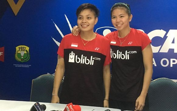 Greysia/Apriani Raih Kemenangan Atas Ganda Korsel 