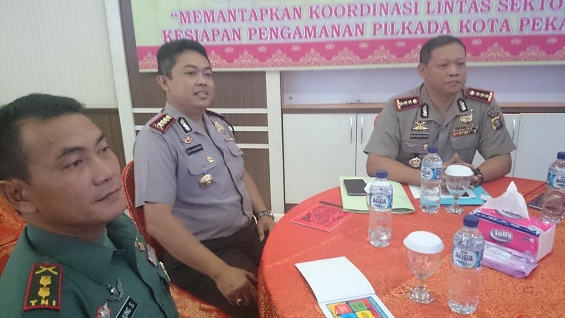 Kapolresta Pekanbaru Gelar Coffee Morning 