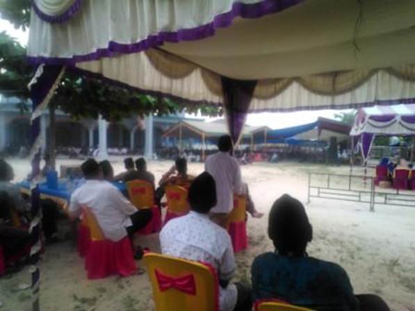 Pilkada Kuansing, Mursini-Halim Hadiri Istighosah Masyarakat Hulu Teso 