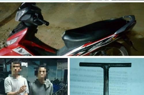 Mau Jual Sepeda Motor, 2 Warga Duri Diciduk Polisi di Rohil