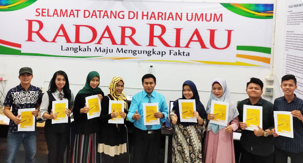 Radar Riau Sukses Gelar Pelatihan Jurnalistik 