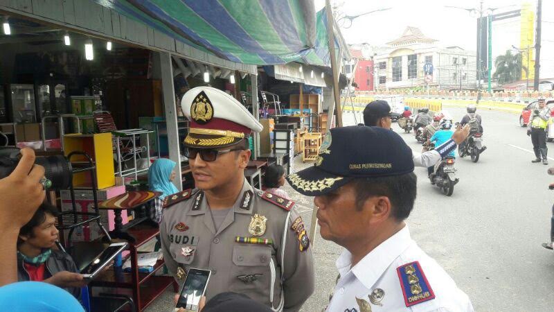 Kegiatan Car Free Day Diponegoro Pekanbaru Ditiadakan Sementara 