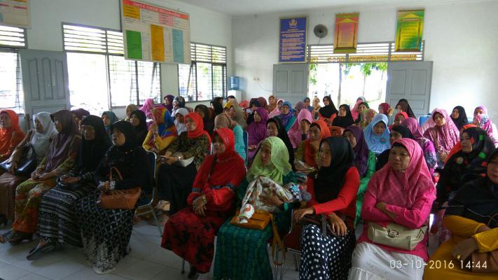 250 IRT Hadiri Sosialisasi KDRT di Kelurahan Sidomulyo Timur