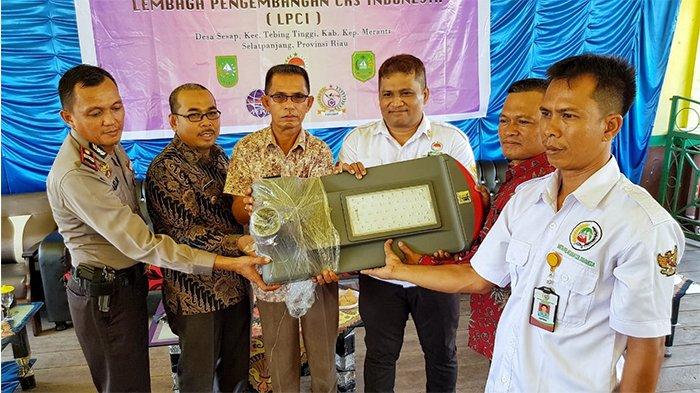 Desa Sesap Jadi yang Pertama di Meranti Riau Menjadi Pilot Project Program Indonesia Terang 