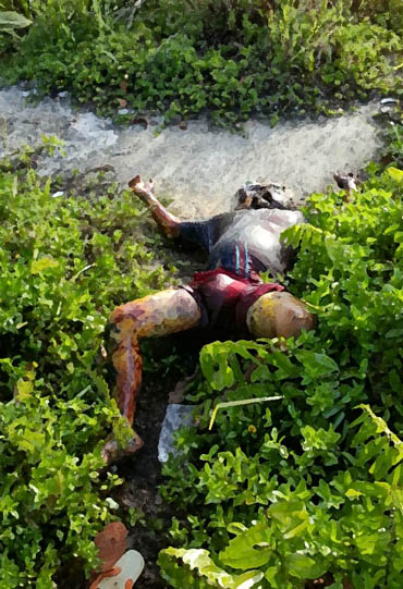 Hendak Cari Bambu, Warga SM Yamin Panam Temukan Mayat Mr X Membusuk