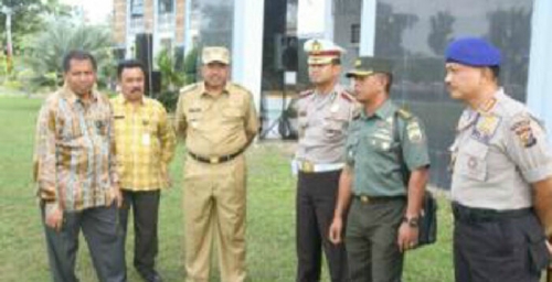 Gelar Pasukan, TNI dan Polri Siap Amankan Yusuf Kalla Selama Berada di Siak