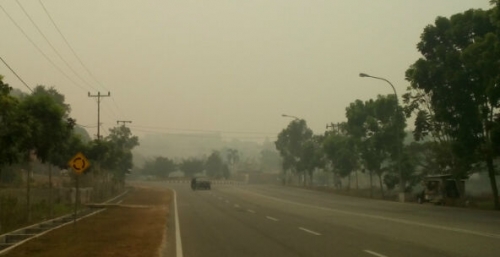 Ngeri, Masyarakat Kuansing Mengaku Susah Bernafas 