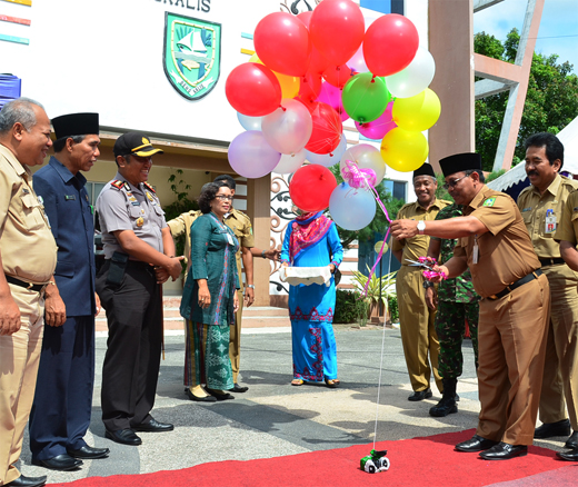 Plt. Sekda Bengkalis Buka Pameran Perpustakaan dan Arsip