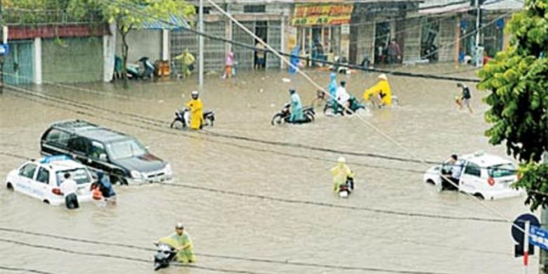 25 Orang Tewas akibat Banjir di Vietnam, Badai Sarika Pun Kian Mendekat 