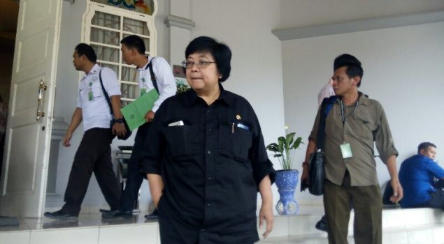 Menteri Lingkungan Hidup dan Kehutanan RI Tiba di Siak
