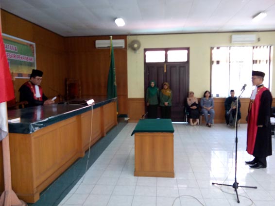 Joni Dilantik Menjadi Wakil Ketua Pengadilan Negeri Pekanbaru