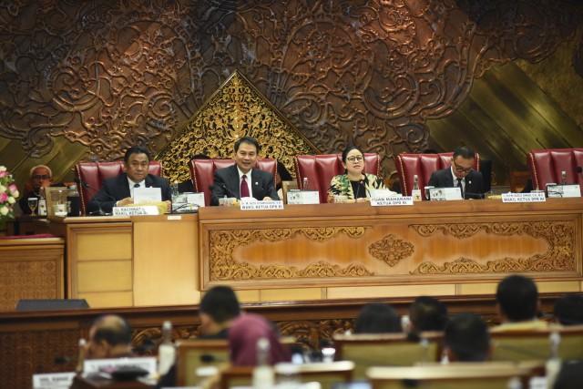 Paripurna Sahkan Pembagian Tugas Pimpinan DPR