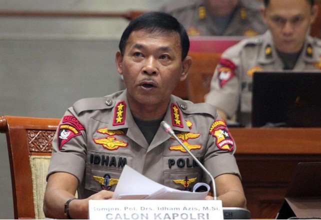 Idham Azis Ditetapkan Sebagai Kapolri