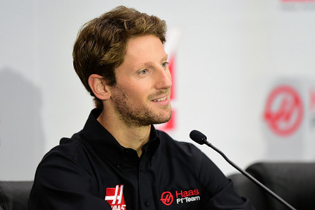 Haas F1 Gaet Romain Grosjean 