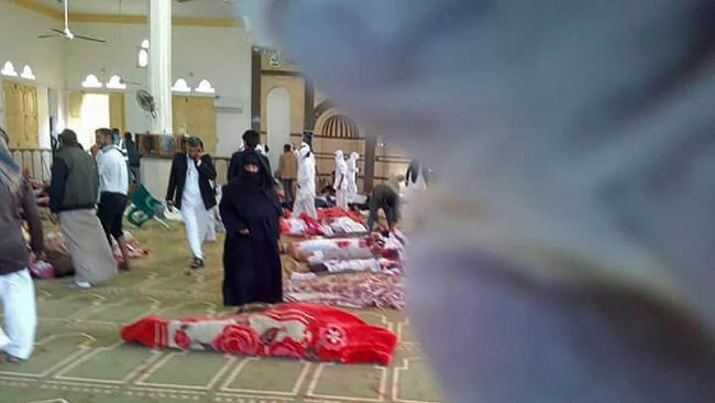 Pelaku Serangan Teror di Mesjid Sinai Bawa Bendera ISIS