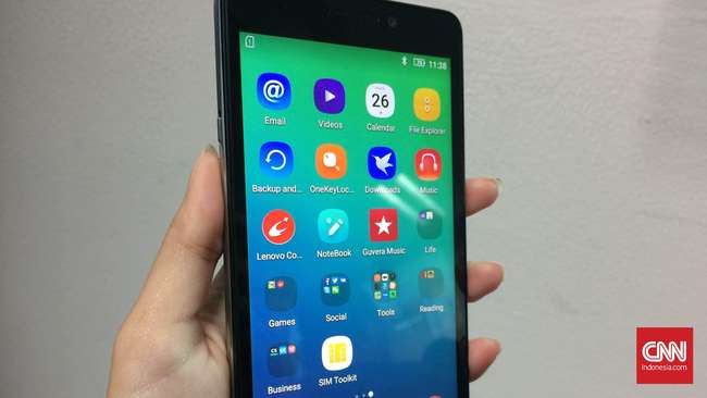 Lenovo Vibe P1m, Ponsel dengan Baterai 4.000 mAh
