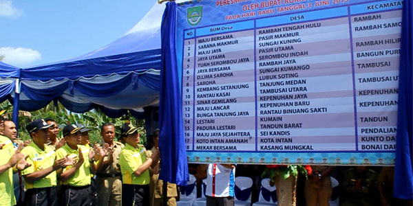 Bumdes di Rohul Senang Meminjam, Senang Mengembalikan 
