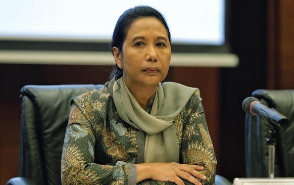 Menteri Rini akan Kaji Tiket Garuda Indonesia Supaya Murah