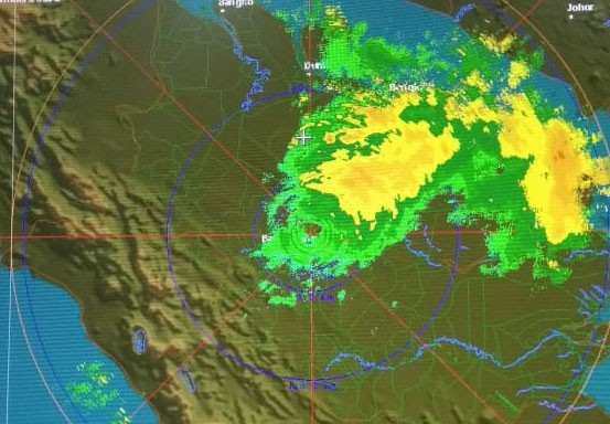 Jarak Pandang Terbatas, Hujan Masih Berpotensi Mengguyur Riau