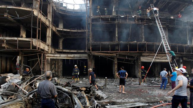 Bom Bunuh Diri ISIS di Baghdad, Sembilan Orang tewas