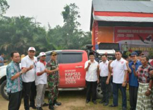 Sambut Kapsul Waktu, Bupati Syamsuar: Ayo Bekerja untuk Siak Lebih Maju Lagi