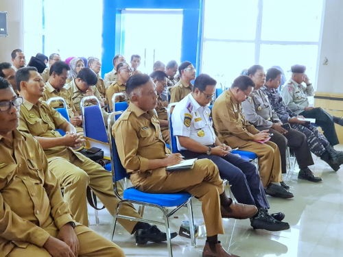 Rapat koordinasi usulan program OPD berbasis Lokpri untuk dimasukan kedalam rencana induk BNPP RIÂ T
