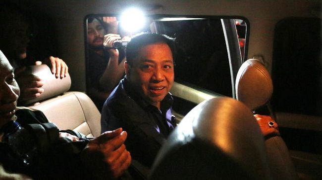 Setnov Sempat Dirawat di Rumah Sakit Sebelum Pelesiran 