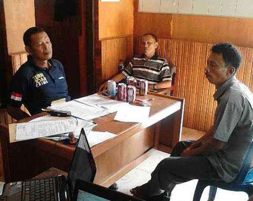 Polres Rohul Tahan Pelaku Karlahut di Desa Pemandang Rokan IV Koto 