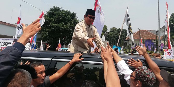 Prabowo Gelar Pertemuan Tertutup dengan PP Persis di Bandung 