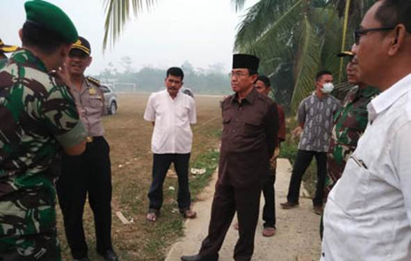 Cegah Karlahut, Pemkab Inhil Terus Tingkatkan Koordinasi dengan Stakehokder Terkait