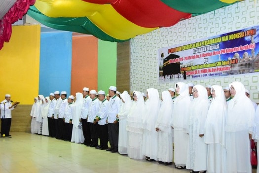 Dikukuhkan, IPHI Kecamatan Bengkalis Diharapkan Tingkatkan Rasa Persatuan