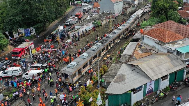 Jalur KRL Lintas Bogor Bisa Dilalui Usai Insiden Anjlok 