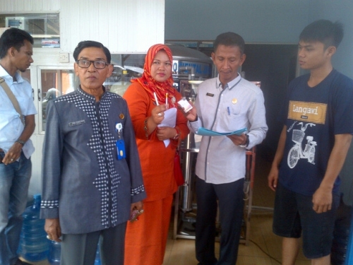 Diskes Bengkalis Sidak Depot Air Minum, Hasilnya Mengejutkan 