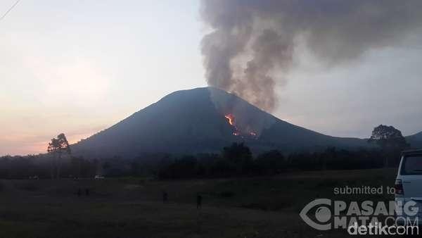 BNPB Masih Berjuang Padamkan Api di Hutan 5 Gunung di Indonesia 