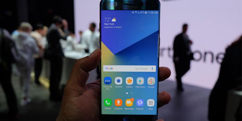 Galaxy Note 7 Dinobatkan sebagai Ponsel dengan Layar Terbaik