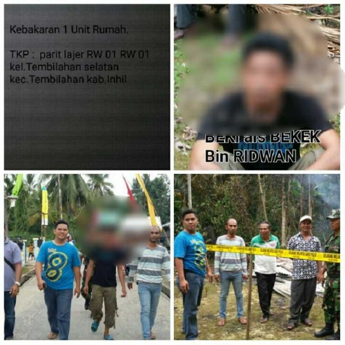 Mengaku Dapat Bisikan dari Jin, Pemuda di Tembilahan Ini Pukul Ibunya dengan Kayu dan Adiknya dengan 