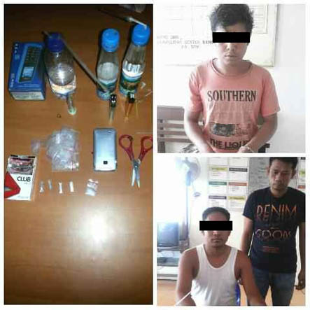 Kantongi Sabu, Warga Bangko Pusako Rohil Ditangkap