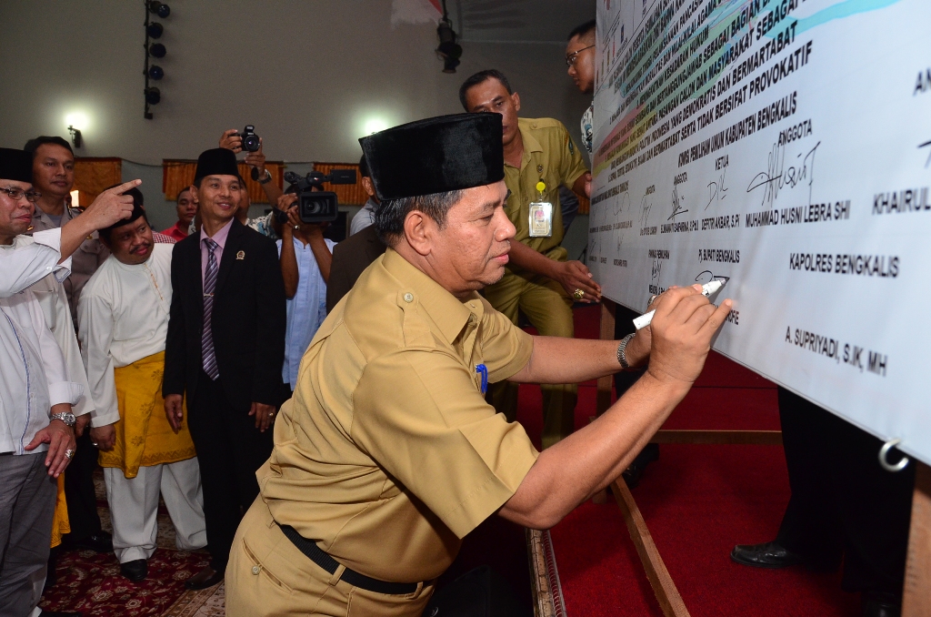 Penandatangan Fakta Integritas Wajib Bagi Seluruh ASN di Pemkab Bengkalis