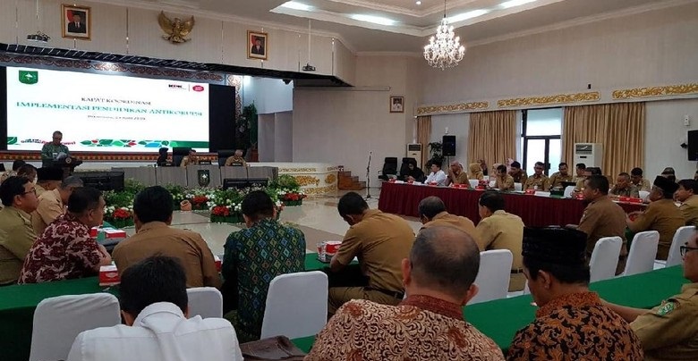 Safari di Riau, KPK Soroti Rumah Dinas Jadi Kantor SKPD 