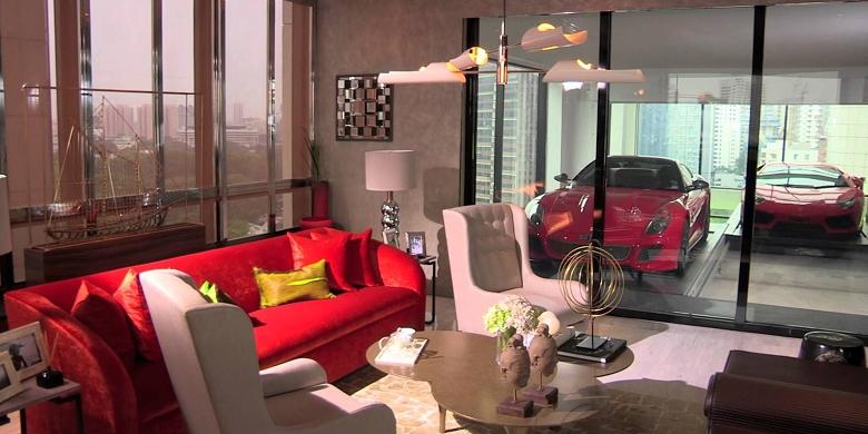 Penghuni Apartemen Hamilton Bisa Parkir Mobil di Ruang Tamu