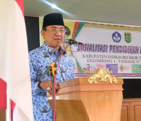 Komitmen Wardan Dukung Pendidikan Karakter
