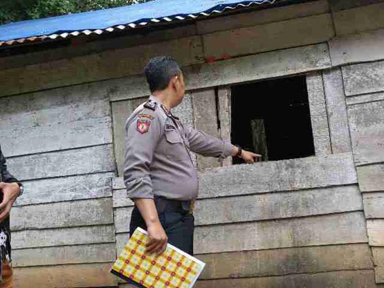 Digembok Dalam Rumah, Maling Gondol Motor Satria FU Warga Rohul