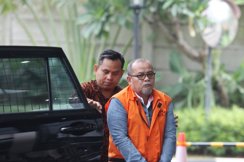 Mantan Sekda Dumai dijebloskan ke Rutan Klas IIB Pekanbaru