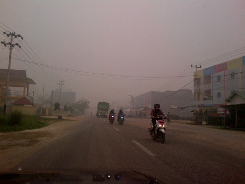 Kabut Asap Masih Berbahaya, Disdik Inhu Terus Perpanjang Libur Sekolah