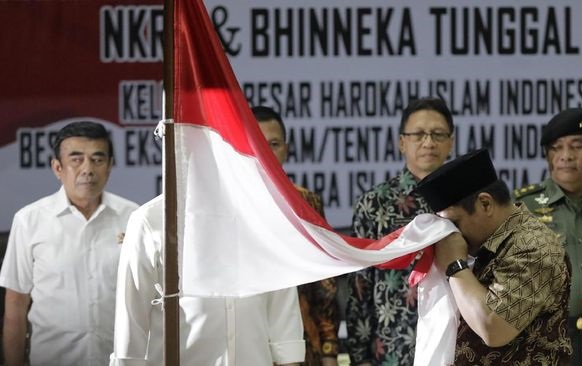 Dipimpin Anak Kartosuwiryo, Eks DI/TII Ucap Sumpah Setia NKRI