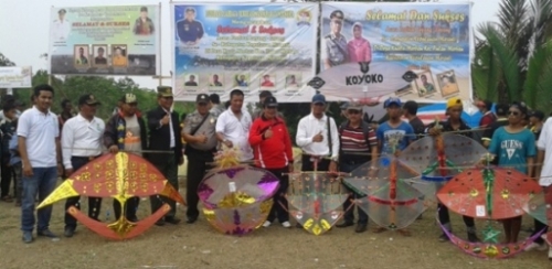 Giliran Layang-layang Hiasi Pantai Bersejarah di Kepulauan Meranti