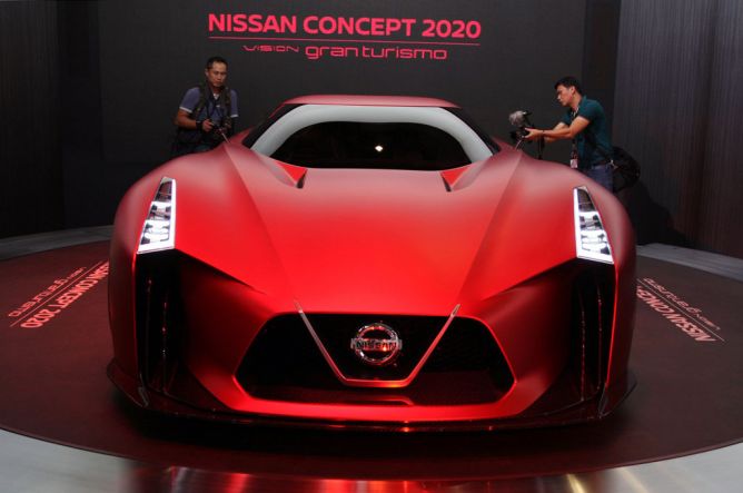 Nissan Concept 2020 Vision Gran Turismo Jadi Magnet di TMS 2015