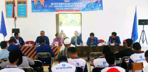 Perkuat Mesin Partai, PAN Pelalawan Targetkan Muscab 12 Kecamatan Tuntas Oktober
